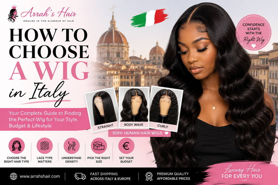 How to Choose a Human Hair Wig in ITALY: A Complete Guide