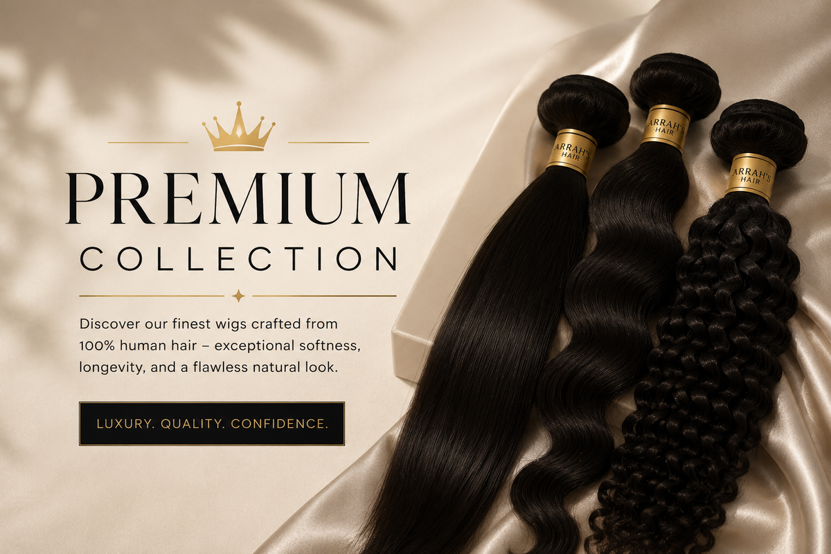 PREMIUM HUMAN HAIR WIGS