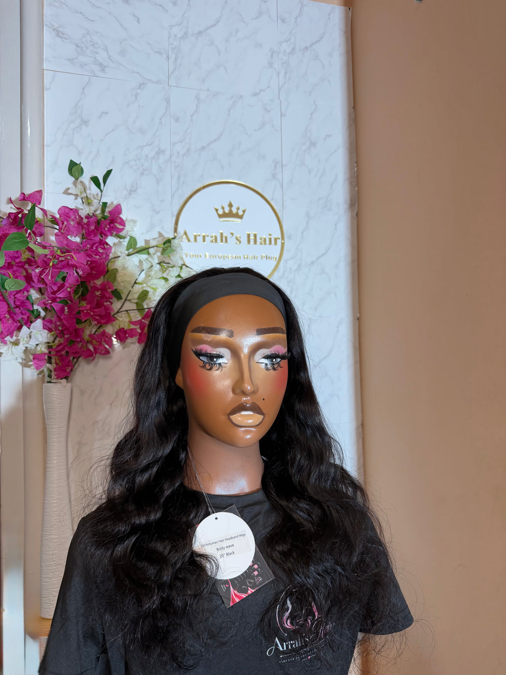 20” Body Wave Headband Wig