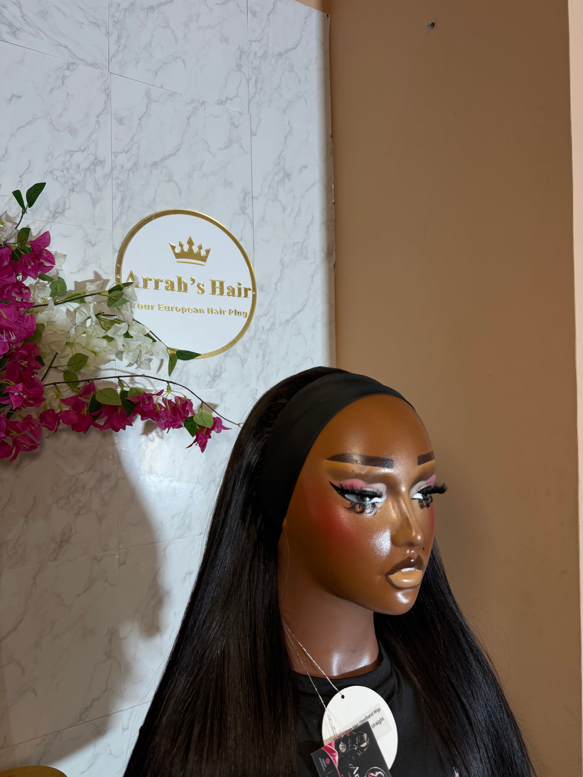 20” DD Straight Headband Wig