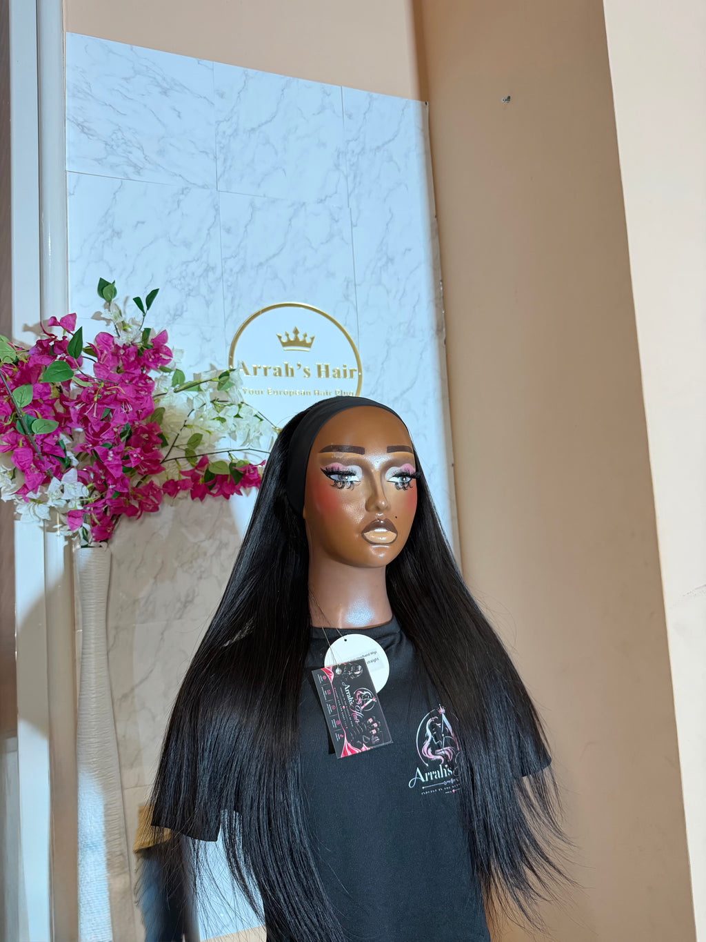 20” DD Straight Headband Wig
