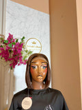 10” SDD Bone straight Wig| Italy