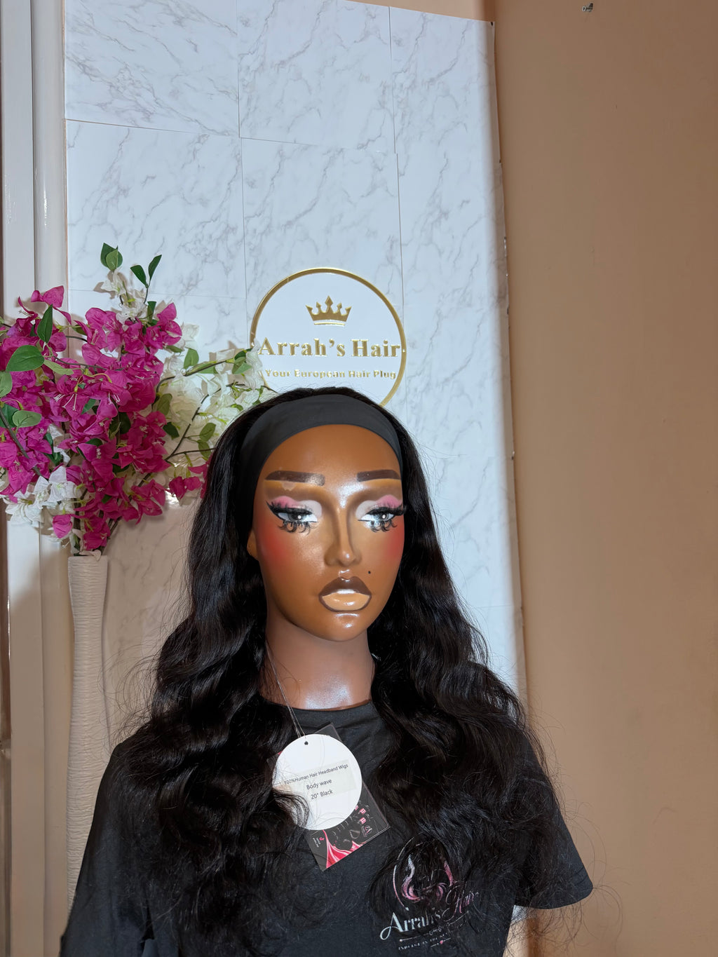 20” Body Wave Headband Wig