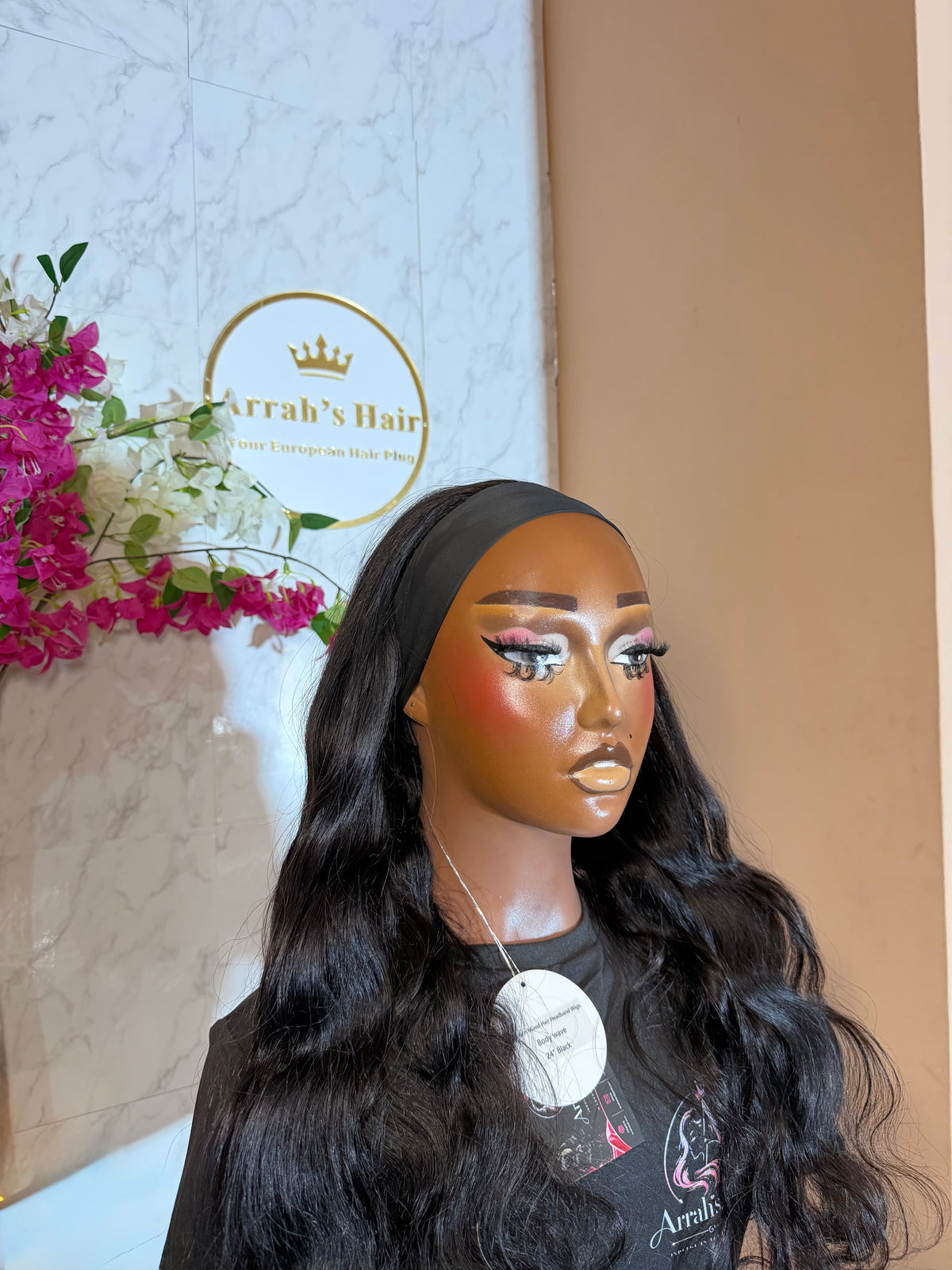 24” Body Wave Headband Wig