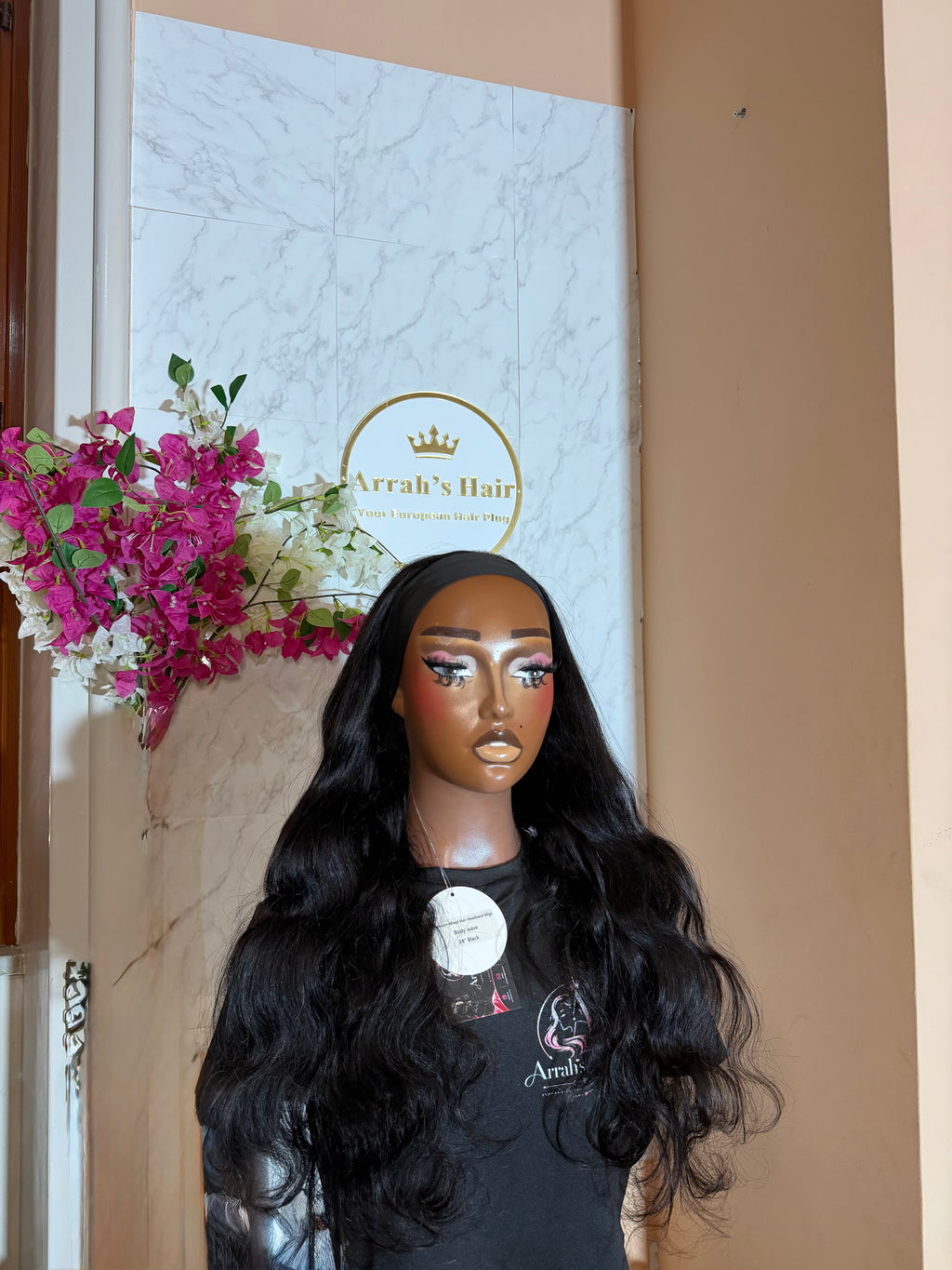 24” Body Wave Headband Wig