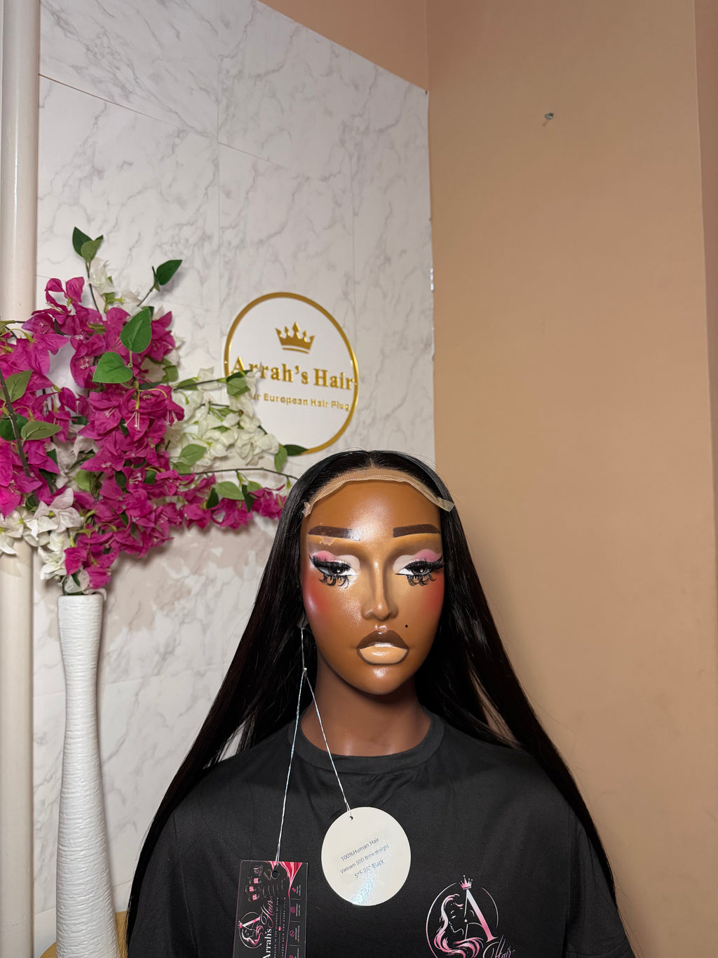 26” SDD Bone straight Wig