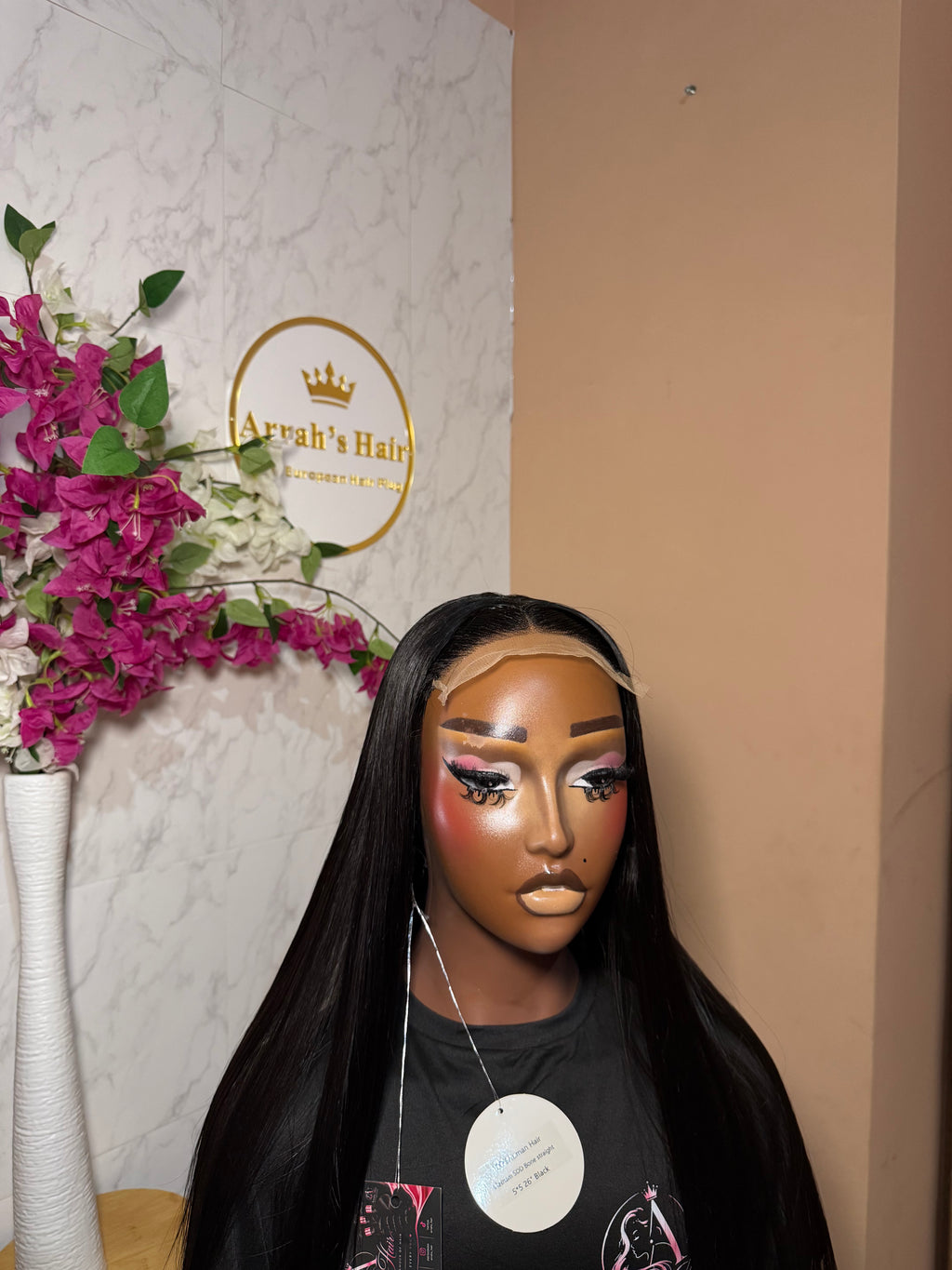 26” SDD Bone straight Wig