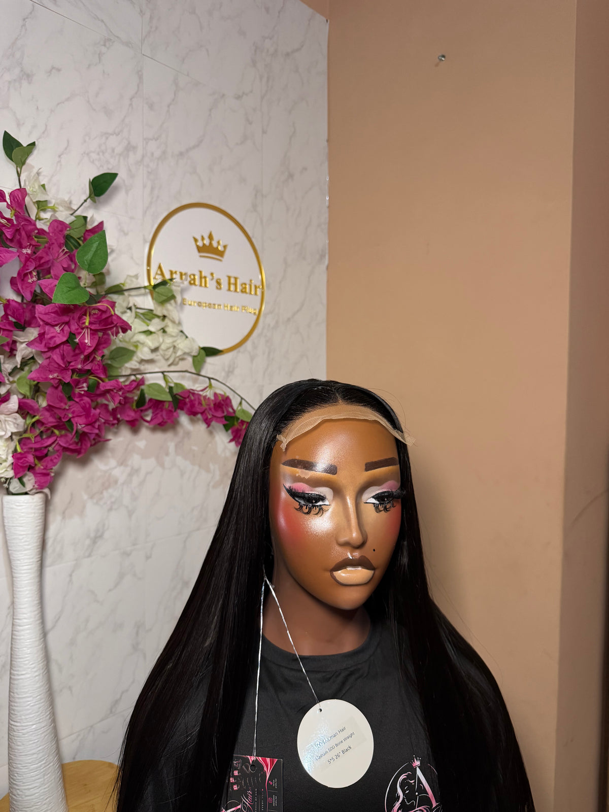 26” SDD Bone straight Wig