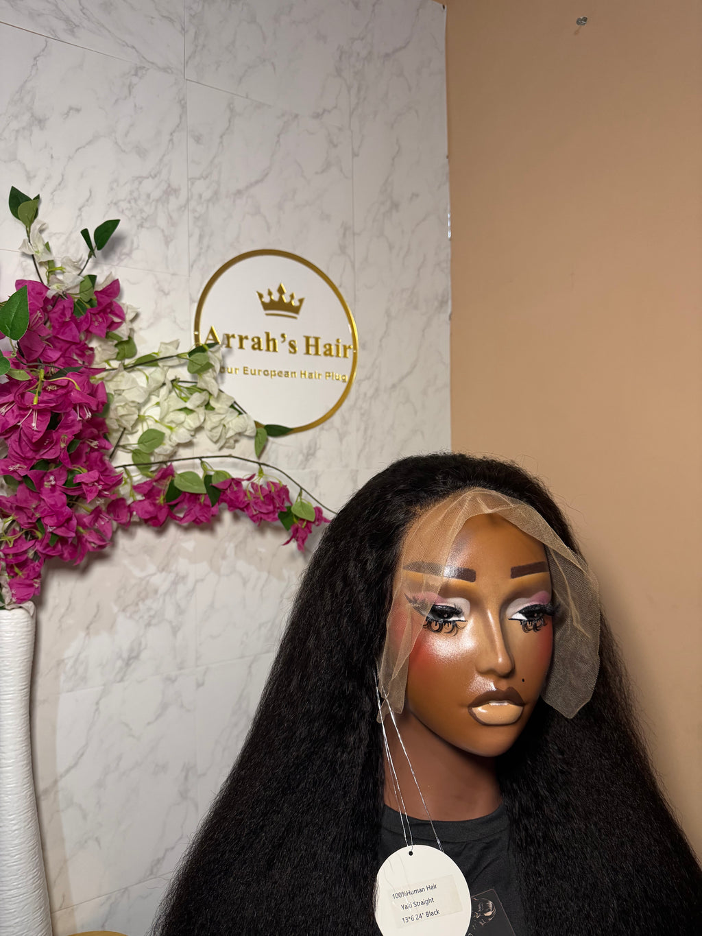 24” Yaki Straight Wig