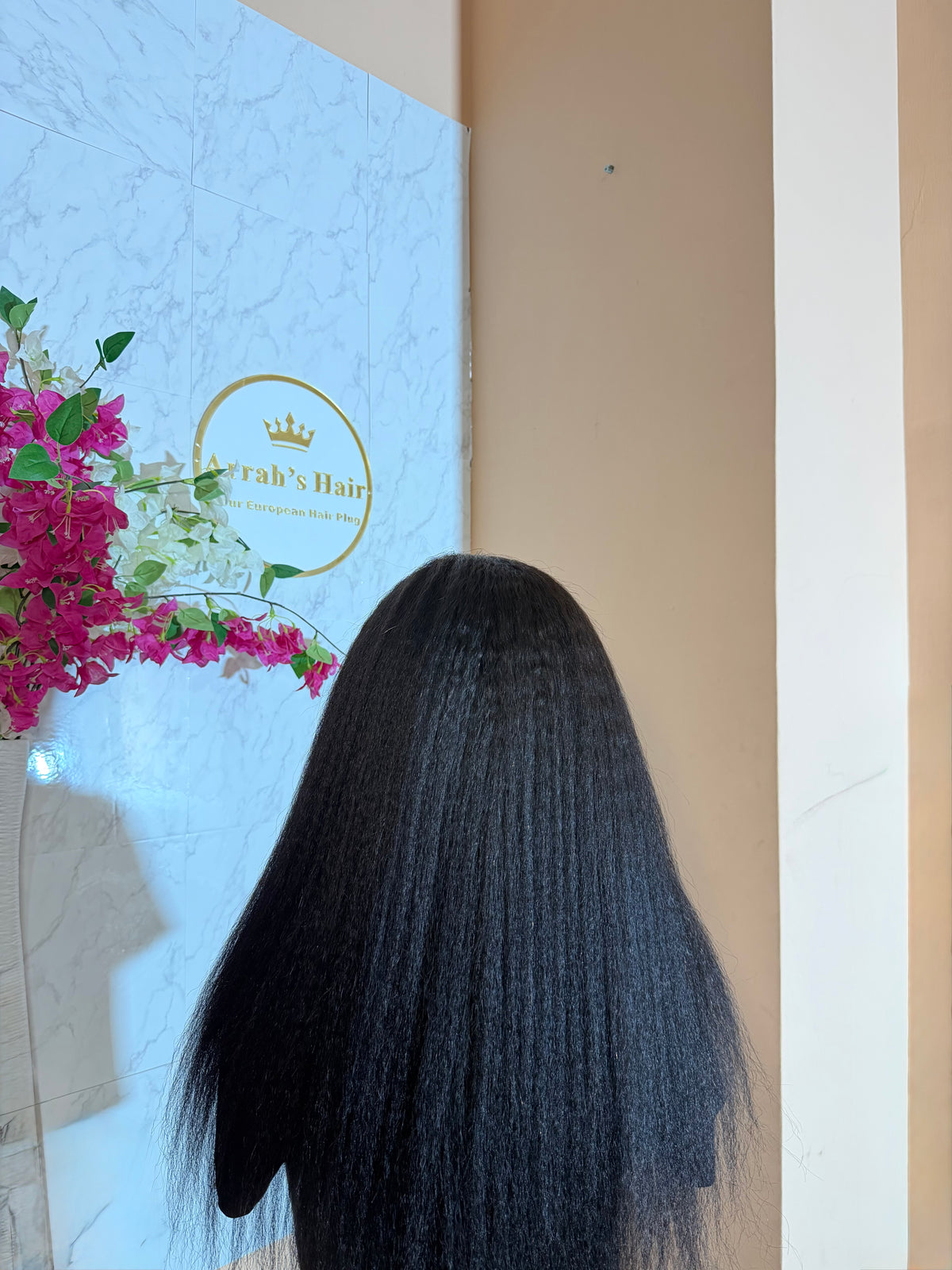 20” Yaki Straight Headband Wig