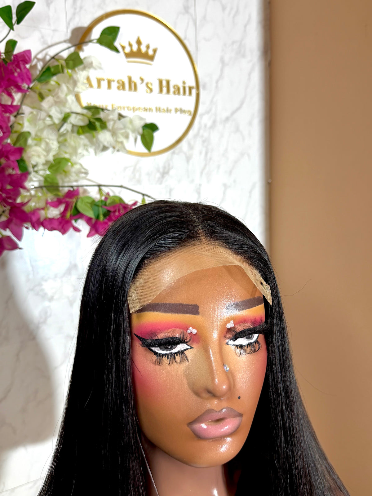 20” SDD Bone straight wig