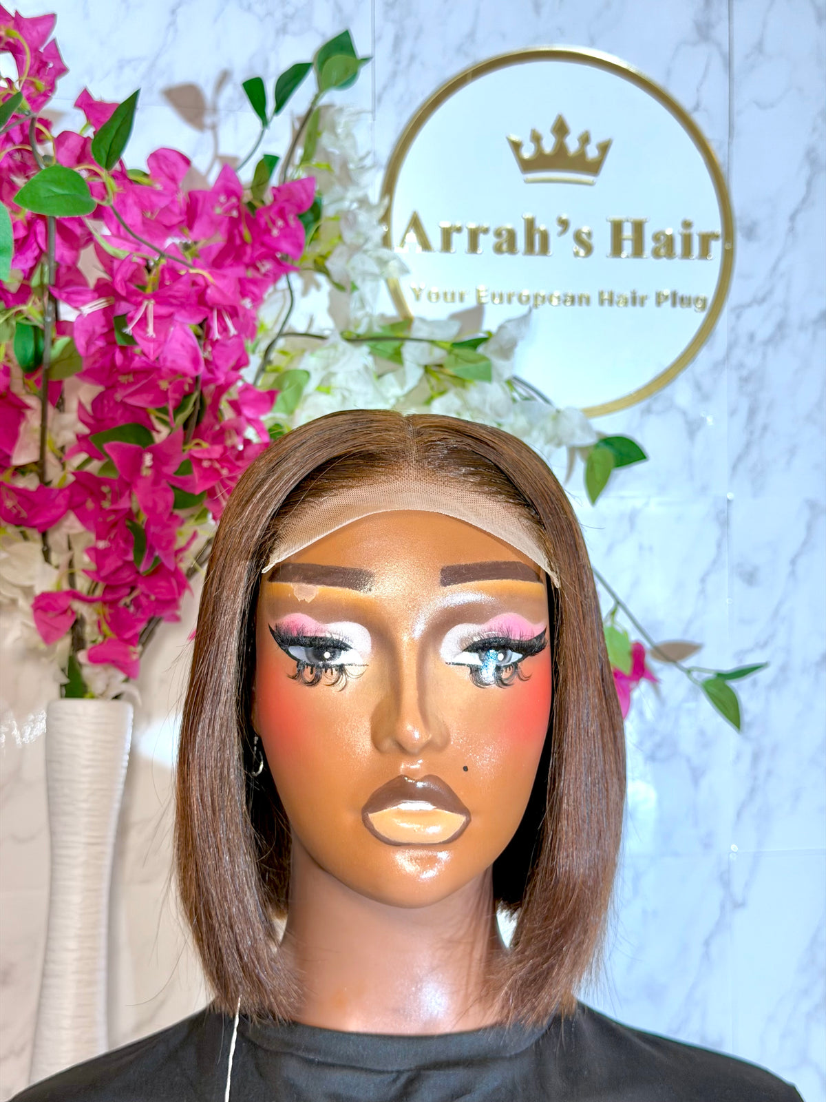 10” SDD Bone straight Wig| Italy